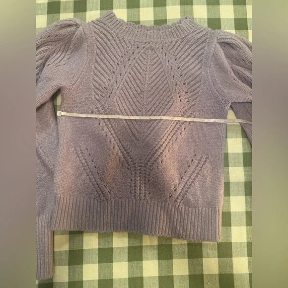 Anthropologie Scalloped Collar Sweater - Picture 9 of 12